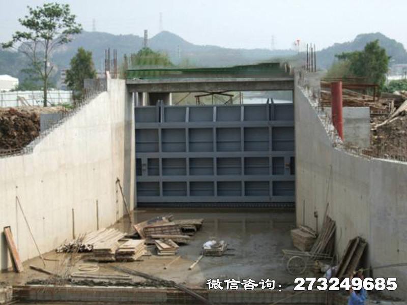 托克托县水坝止水闸门